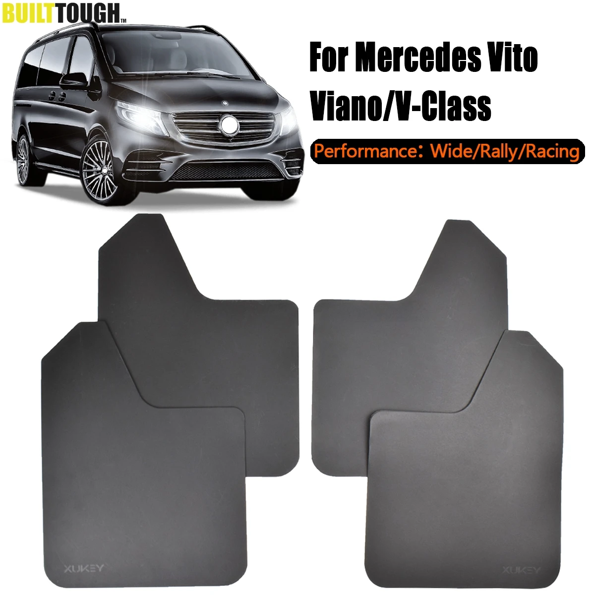 4x Брызговики для Mercedes Benz Vito W638 W639 W447 Viano V Class V250 Marco Polo A45 AMG C43 C63|Грязезащита| |