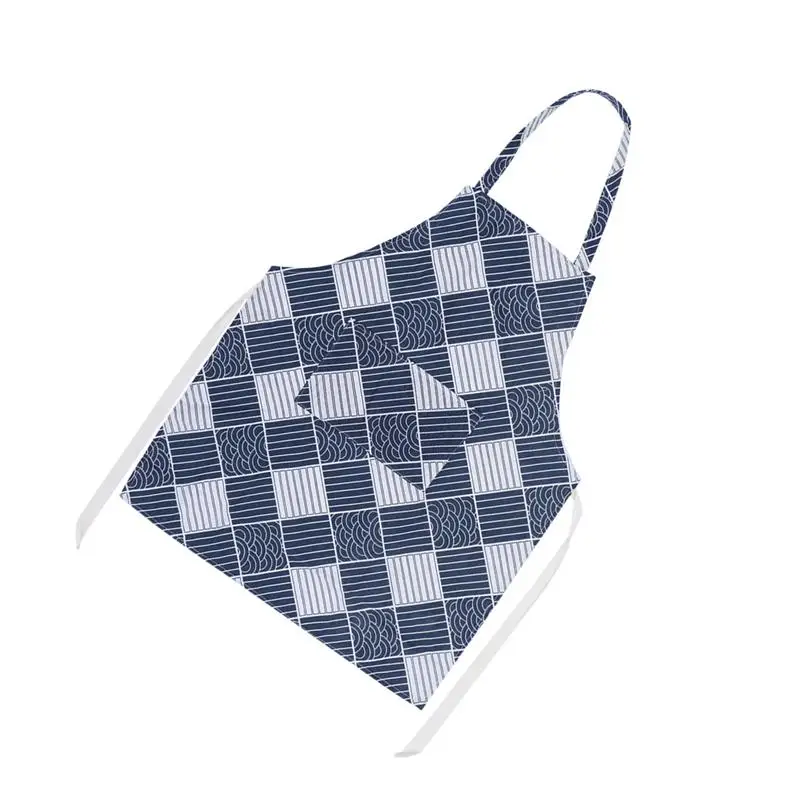 1PC Cleaning Apron Double Pocket Dirt Proof Oilproof Cooking Pinafore Adjustable Hanging Neck for Home Kitchen | Дом и сад