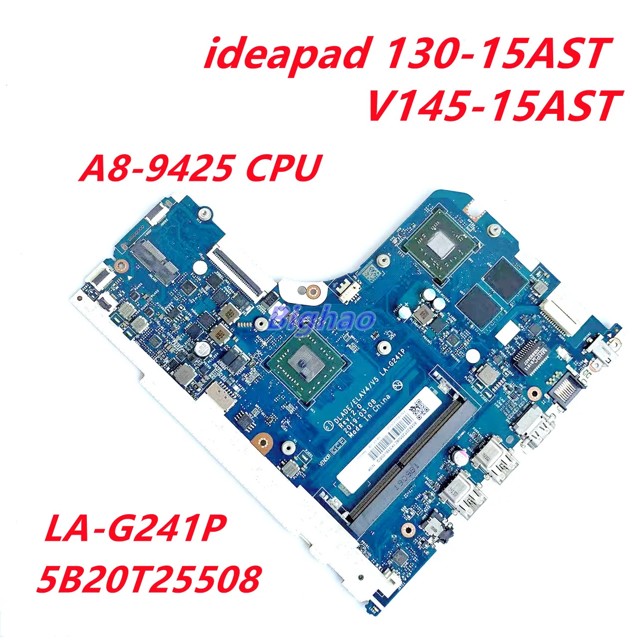 

Материнская плата для lenovo ideapad 130-15AST 216-0889018 5B20T25508 с AMD