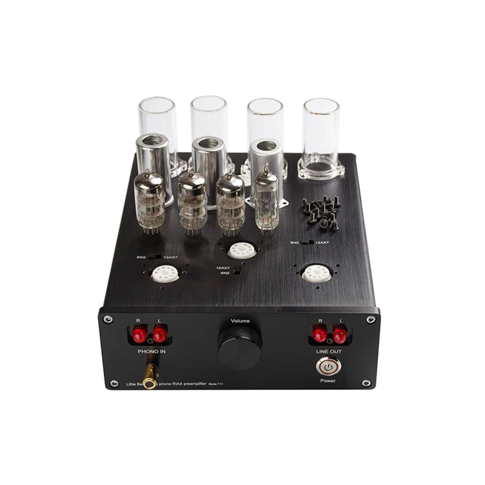 Для маленького медведя T11 6N2/12AX7 вакуумная трубка проигрыватель Phono Preamp HiFi