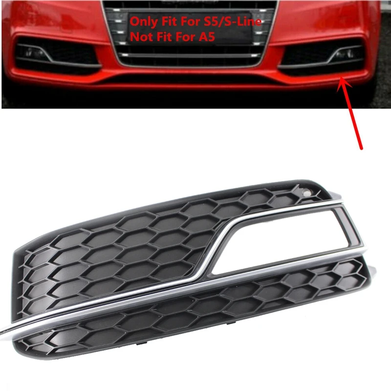 Передний бампер сотовый противотуманный светильник решетка лампы хромированный