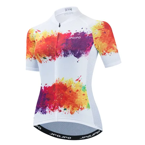 Женская футболка с коротким рукавом для езды на велосипеде
