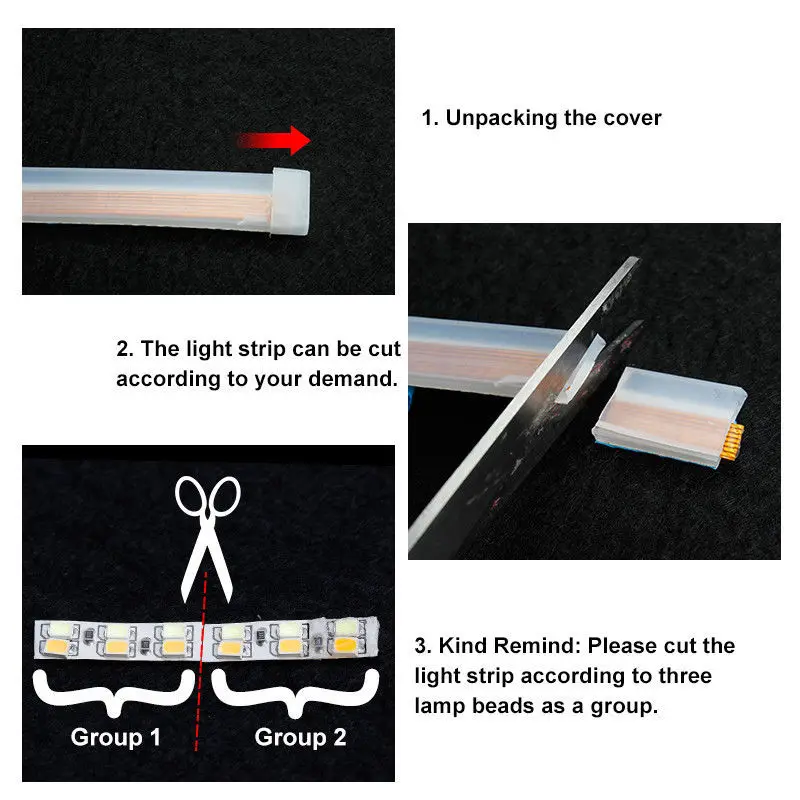 Автомобильные дневные ходовые огни Светодиодные ДХО тюнинг автомобилей лента с