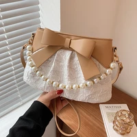 luxury brand designed shoulder bag bow decorated handbag womens top handle bags 2021 female bag messenger flaps bag women