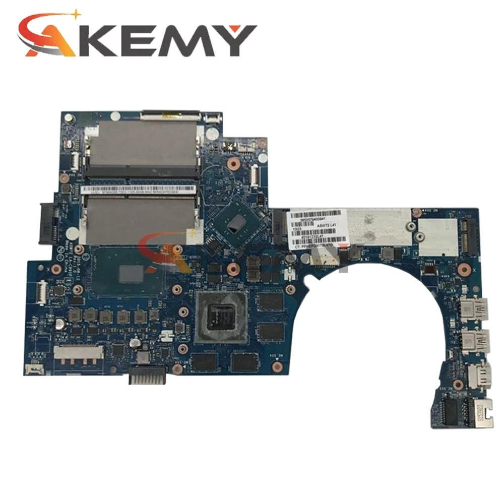 AKemy материнская плата для ноутбука HP ENVY 17-R 17-N 17T-N SR2FQ i7-6700HQ GT950M 4G 829068-001 829068-601 ASW72