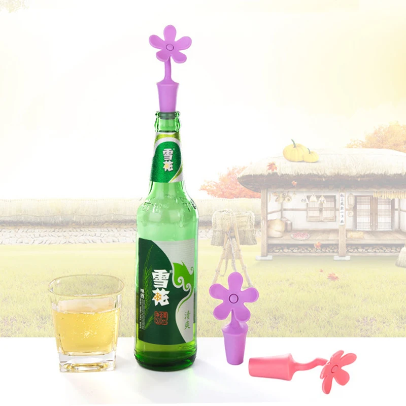 Силиконовые винные пробки 1 шт. бутылка для вина без утечки крышка пива пробковая