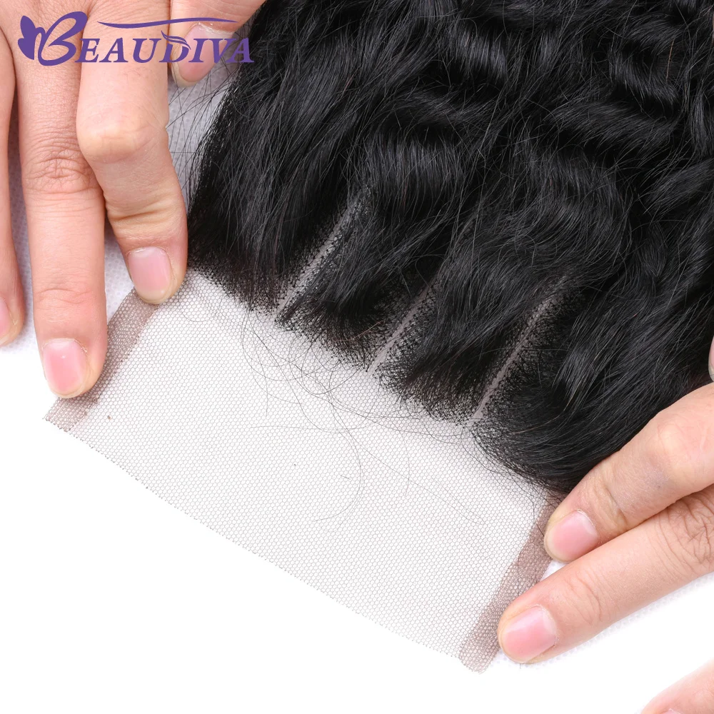 Beaudiva-бразильский ремень с волнистыми волосами на молнии Реми |