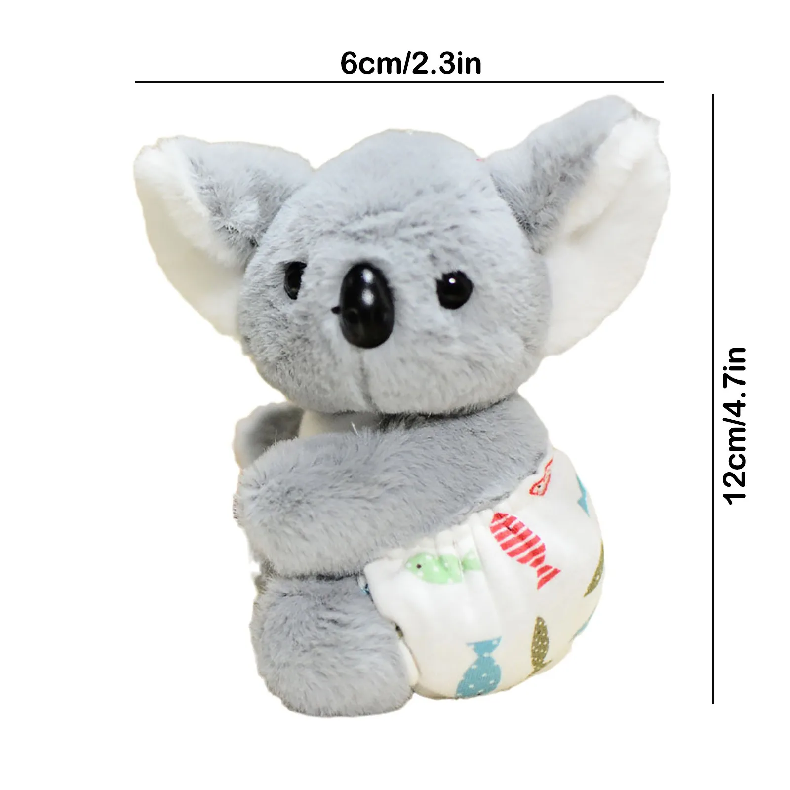 

12cm Stuffed Koala Bear Plush Toys Kawaii Animal Koala Doll Cute Stuffed Animal Plush Toys Children Birthday Xmas Gift