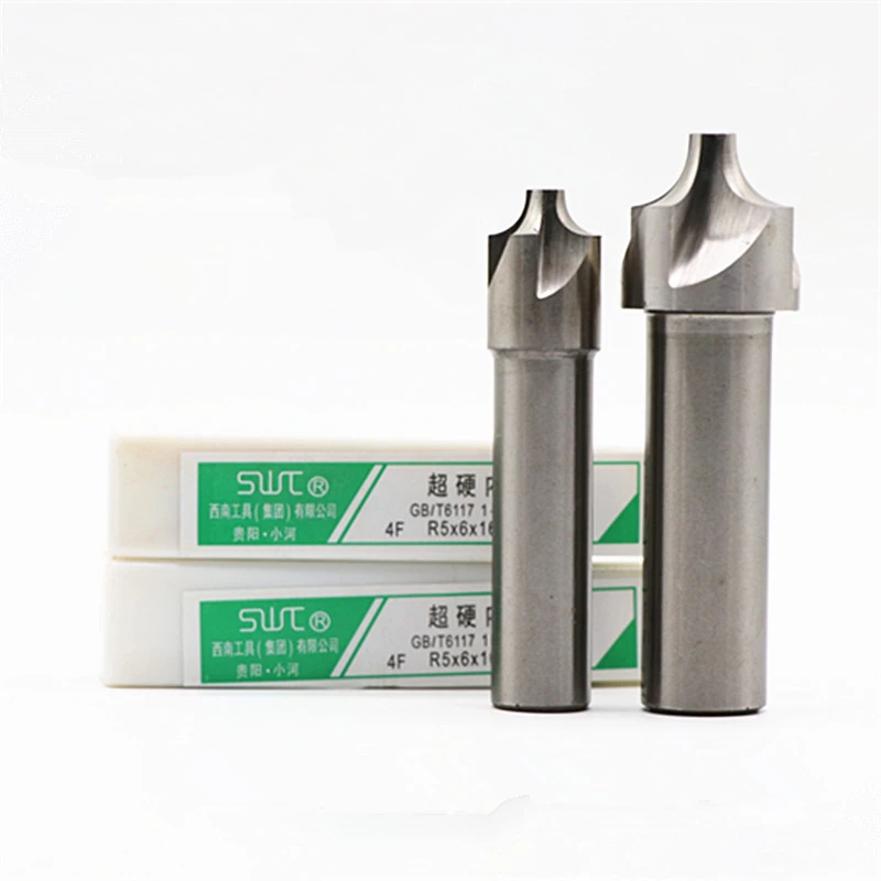 Концевая Фреза HSS 1 шт. 2/4 фреза с вогнутым радиусом (R1/R2/R4/R5/R6/R8/R10/R12) | Инструменты