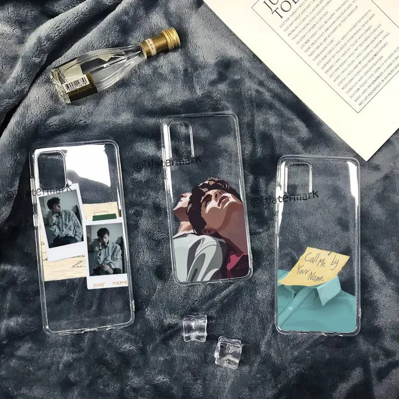 

Call Me By Your Name Clear Phone Case For Samsung S30 S21 S20 Fe Note 20 Ultra S10 S9 S8 Plus S7 S10e Transparent Cover
