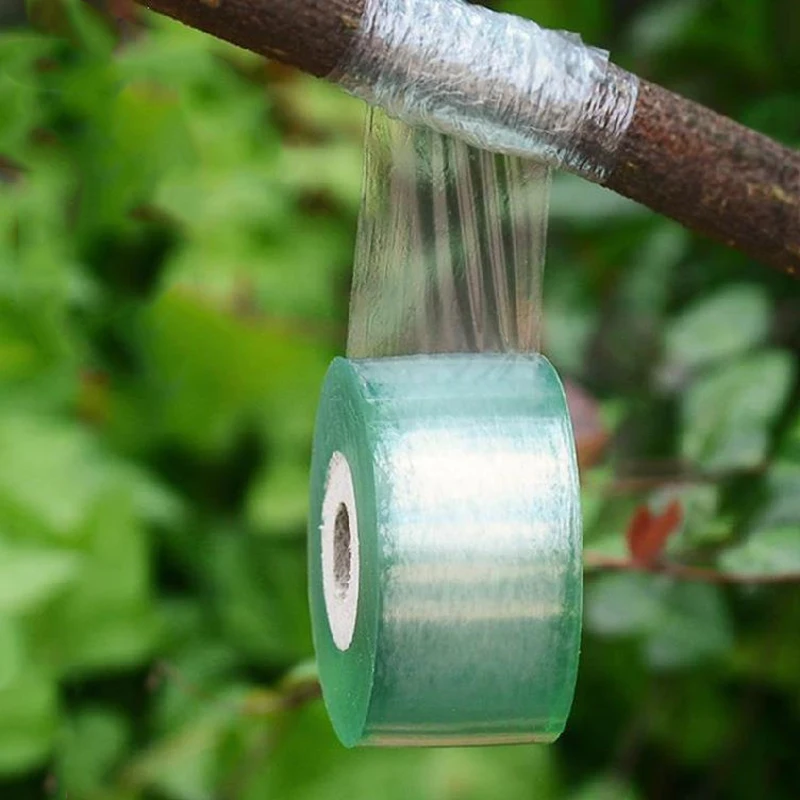 

100M Roll High Quality Grafting Tape Stretchable Self Adhesive Grafting Film Fruit Tree Grafting Tool Garden Bind Tape