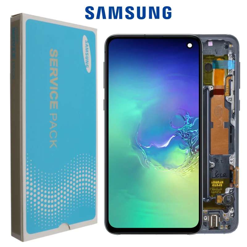 Сменный сенсорный экран AMOLED для SAMSUNG Galaxy S10E G970F/DS G970U G970W|Экраны мобильных