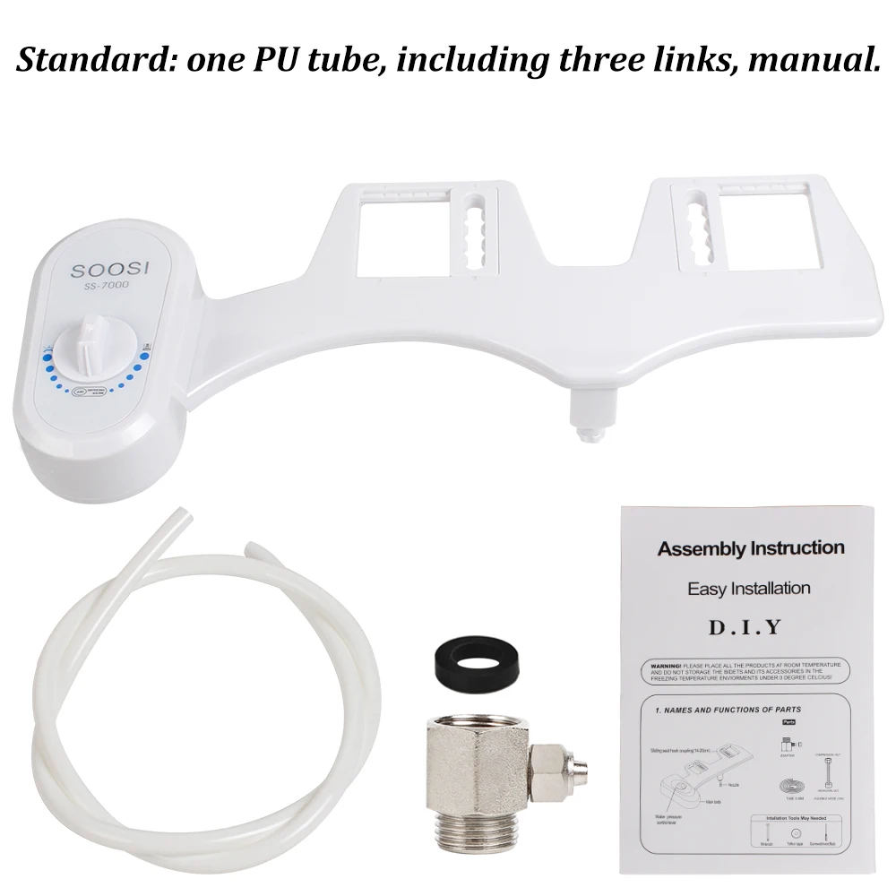 Неэлектрическое биде сиденье на унитаз или самоочистки насадка-пресная вода