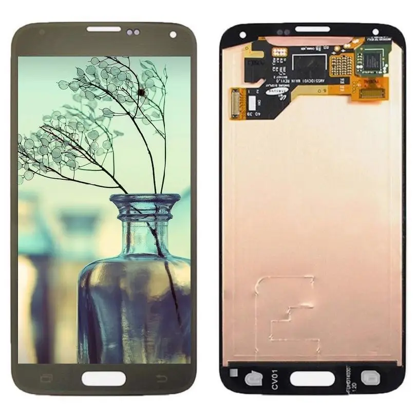 

5.1'' SUPER AMOLED LCD For SAMSUNG Galaxy S5 LCD Display i9600 G900 G900F G900M G900H SM-G900F Touch Screen Digitizer