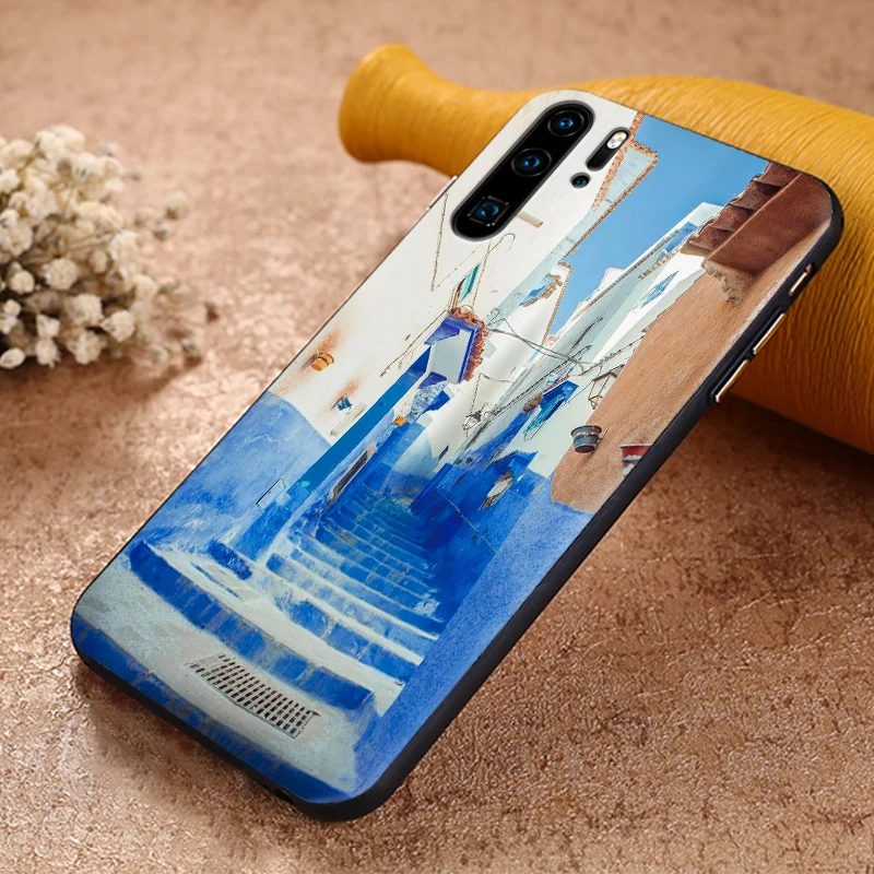 Чехол для huawei P8 P9 Lite mini 2017 P10 P20 P30 pro P smart Plus y6 2018 бампер y7 Y9 prime 2019 чехлы с абстрактным