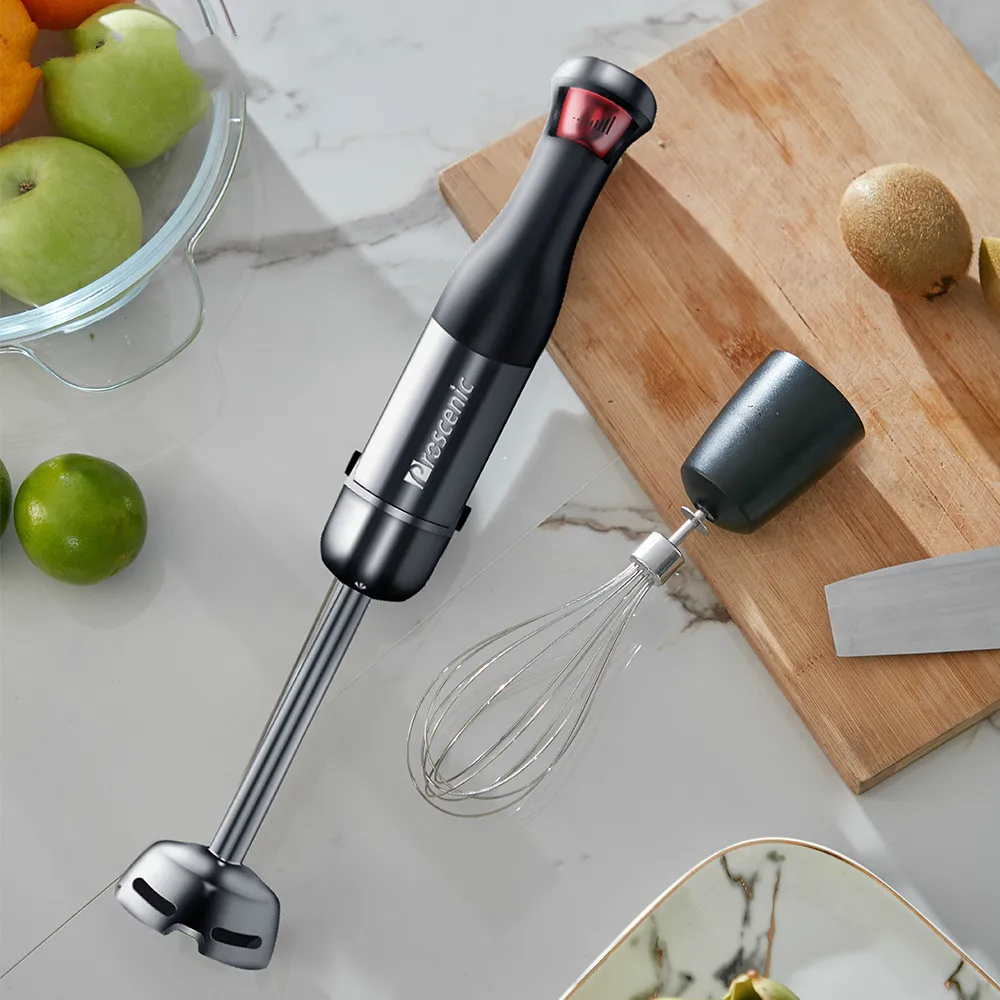 Proscenic Hand Blender Stick Powerful Immersion Portable 4 in 1 set for Kitchen Whisk Beaker Juicer Mixer Smoothie Baby | Бытовая