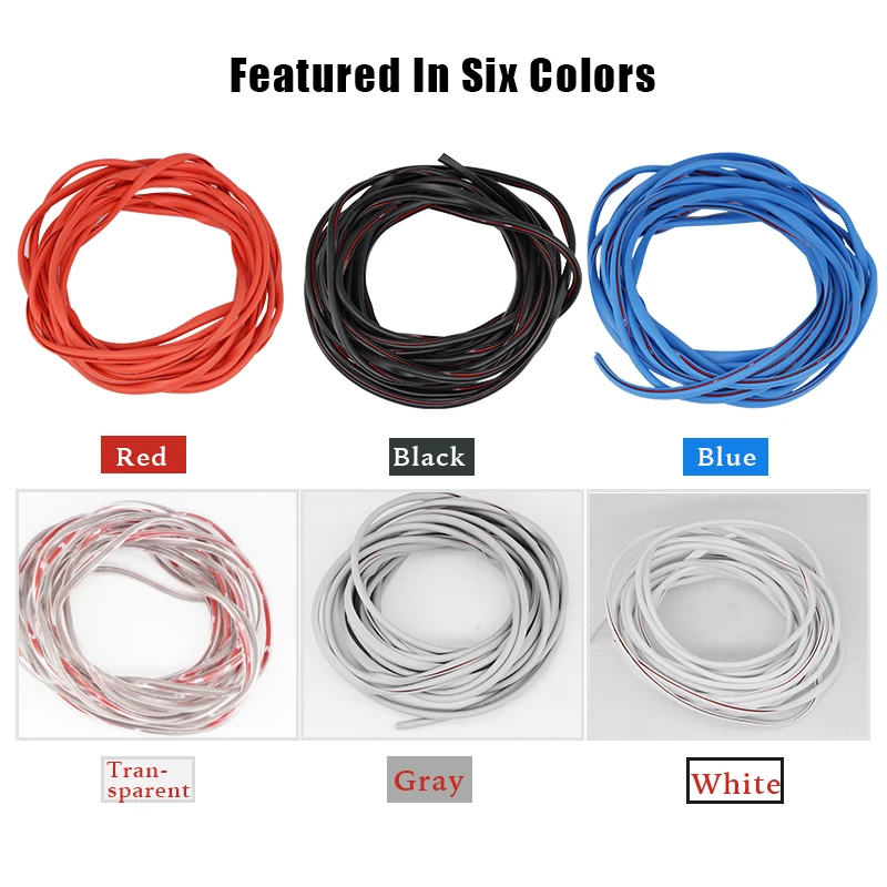 Защита края автомобильной двери BROSHOO защита от царапин полоски резиновые