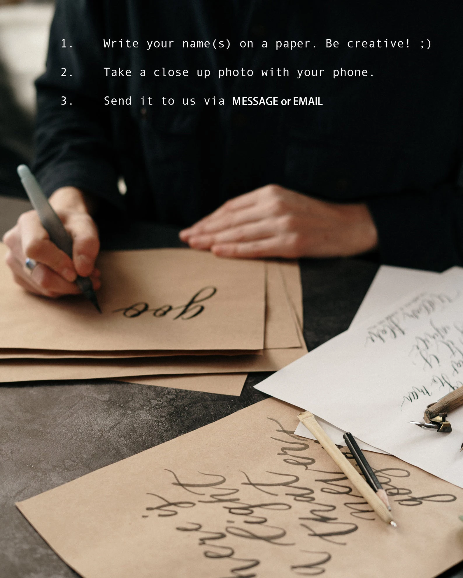 

Personalized Custom Name Bracelet Charms Handwriting Women Kids Jewelry Stainless Steel Signature Love Message Couple Gift