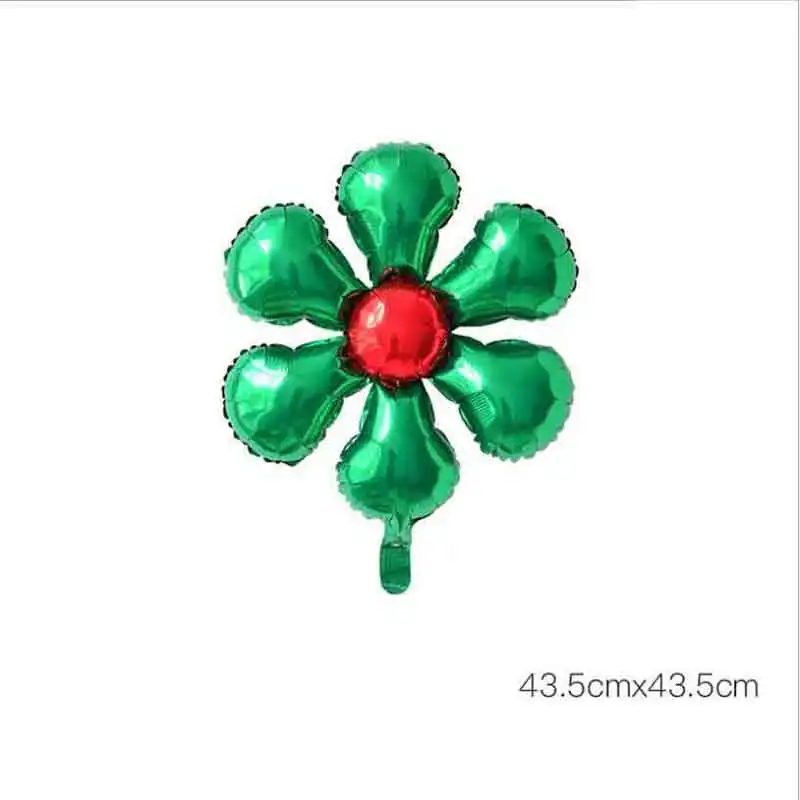 Новые цветы воздушные шары из алюминиевой фольги счастливые Свадебные украшения