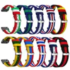 Новый нейлоновый ремешок 26, 22, 20 мм , быстроподходящий ремешок для часов Garmin Fenix 5X 5 5S Plus Fenix 6X 6 6S  Fenix 33 HR , умный Браслет