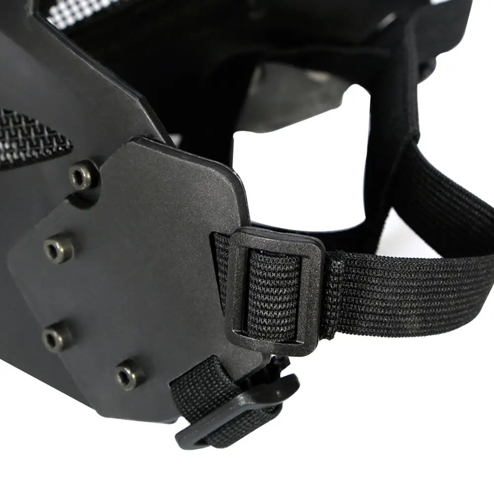 Маска для лица тактическая велосипедная маска MA-95 железного воина полулицевая