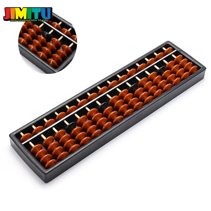 15 цифр арифметические бусины Abacus колонки детские школьные Обучающие инструменты