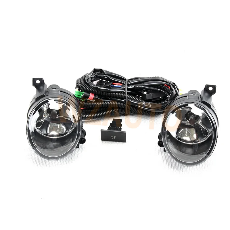 Передний бампер WZAUTO полный комплект противотуманные фары точечные