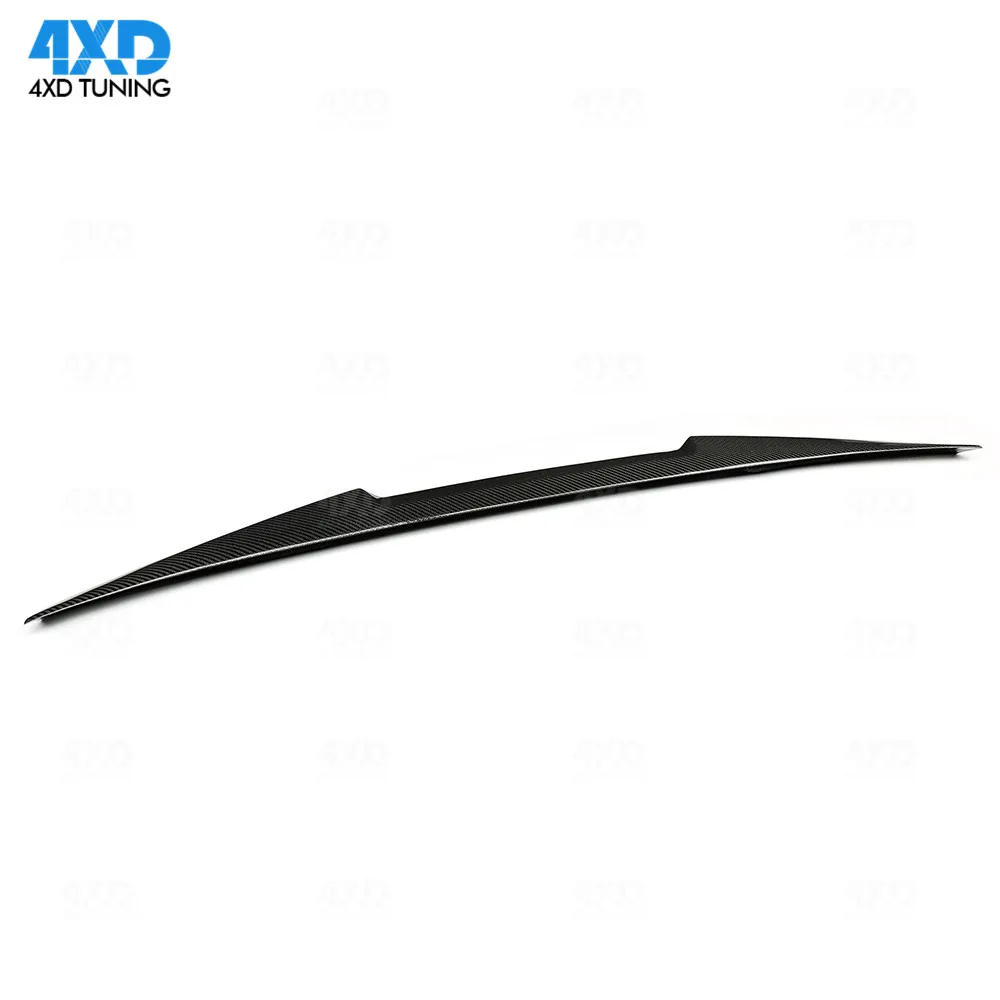 Задний спойлер в стиле M4 для BMW E46 Sedan задний бампер из углеродного волокна