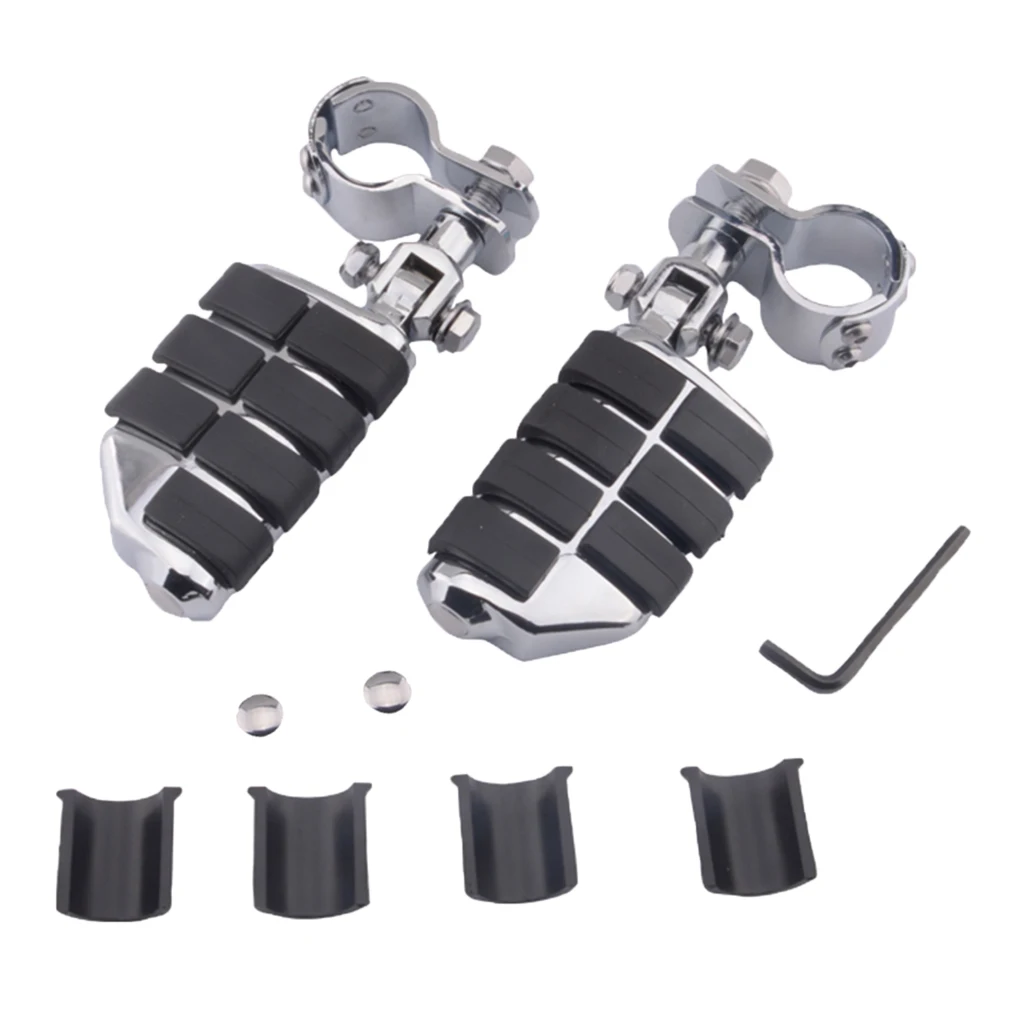 

Мотоциклетные подножки, шоссе, подножки, подходят для 1,25 дюйма/32 мм, защита двигателя, регулируемая для Harley