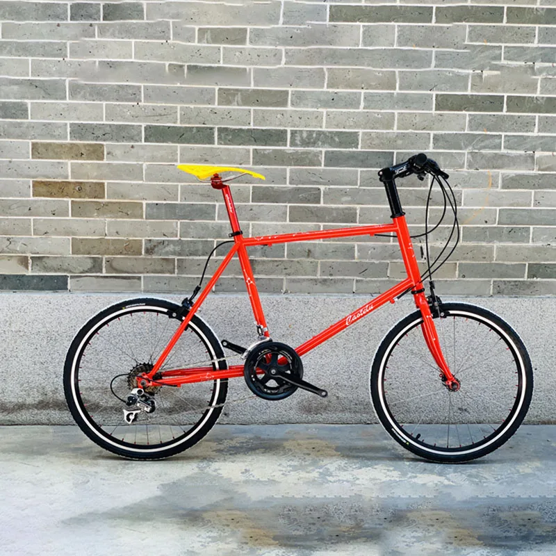 20-дюймовый велосипед 14 скоростей шоссейный свободное колесо стальная рама