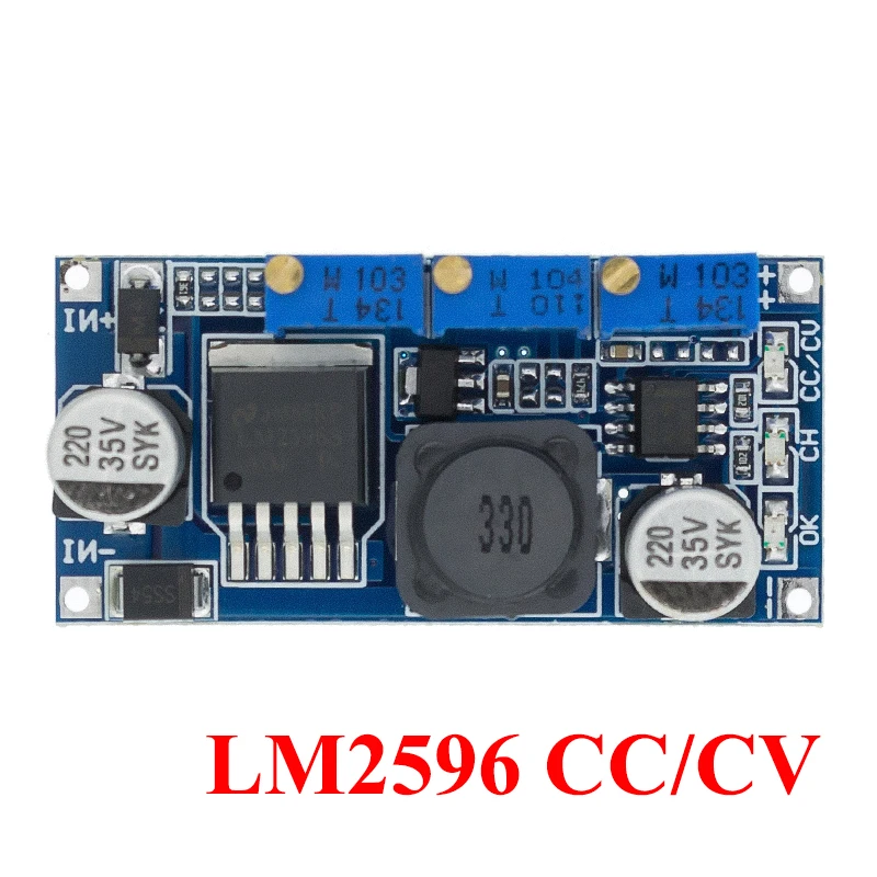 Регулируемый DC-DC LM2596 LM2596S устройство 3A вход 4 В-35 В выход 1 23 в-30 в модуль
