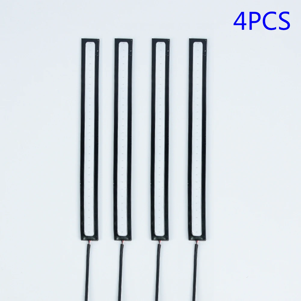 1/2/4 шт. синий супер яркие фары для автомобилей COB светодиодный светильник LED DRL