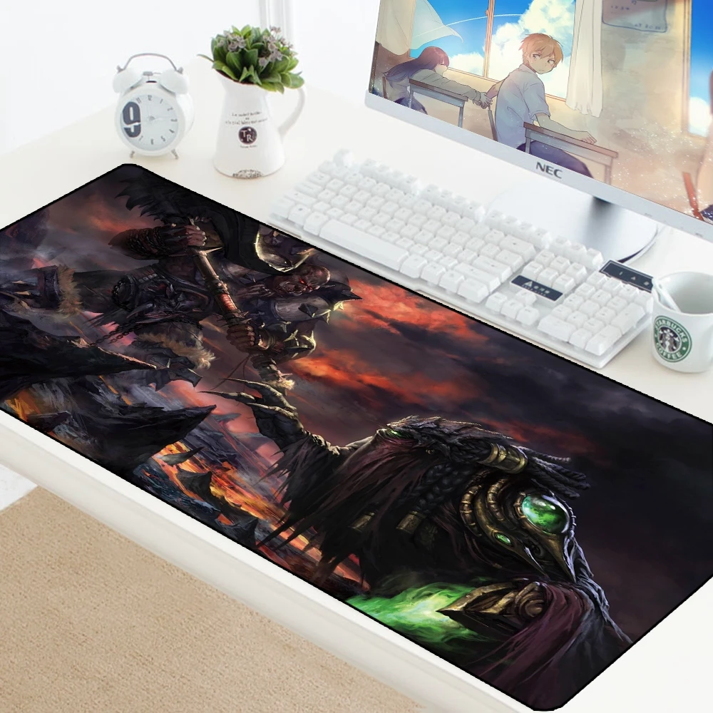 Starcrafte коврик для мыши Notbook коврик для мыши игровой коврик для мыши профессиональный коврик для мыши ПК настольные коврики большие XL клавиатуры игры PC Gamer коврики
