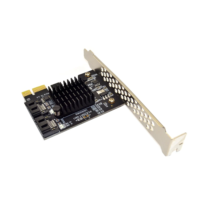 чиа майнинг pcie sata pci e адаптер 2 порт