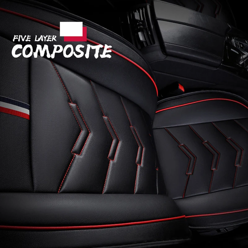 Высокое качество ПУ кожа мультфильм авто чехлы для сидений Mitsubishi asx colt evolution galant