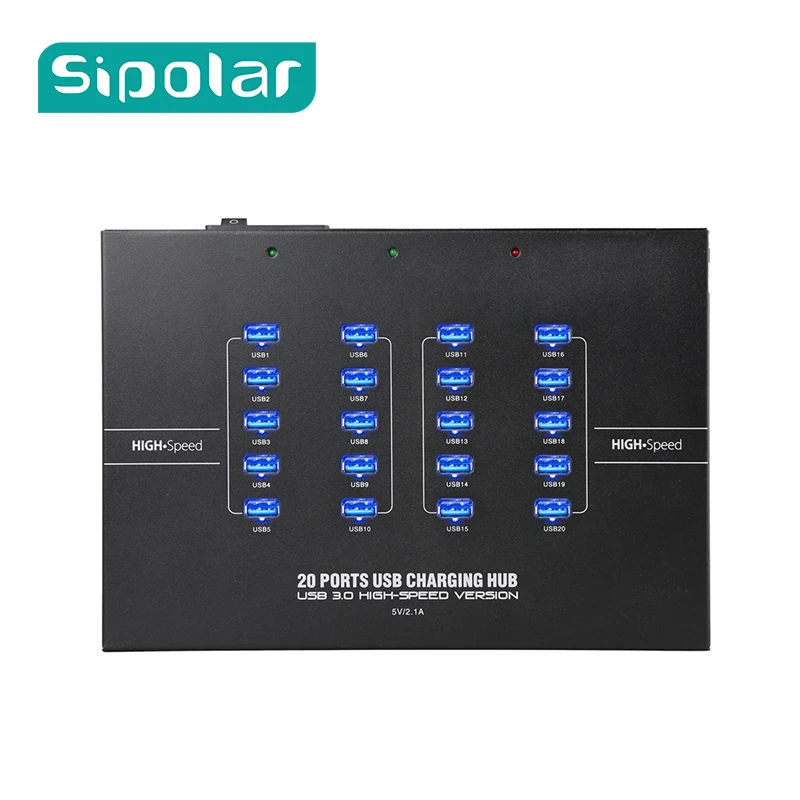 USB-концентратор Sipolar a223 на 20 портов, 5 Гб, USB 3,0