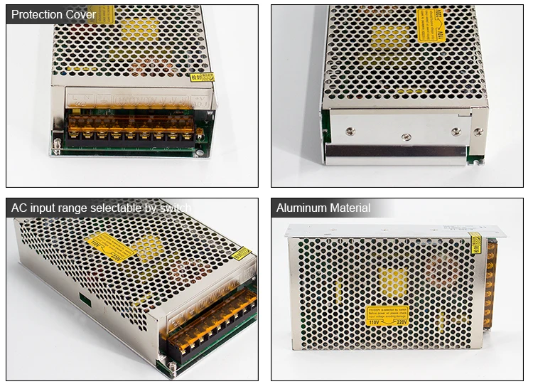 Meanwell Стиль S-200W 5V 12V 15V 24V 48V 200 Вт один лаборатории Мощность расходные материалы