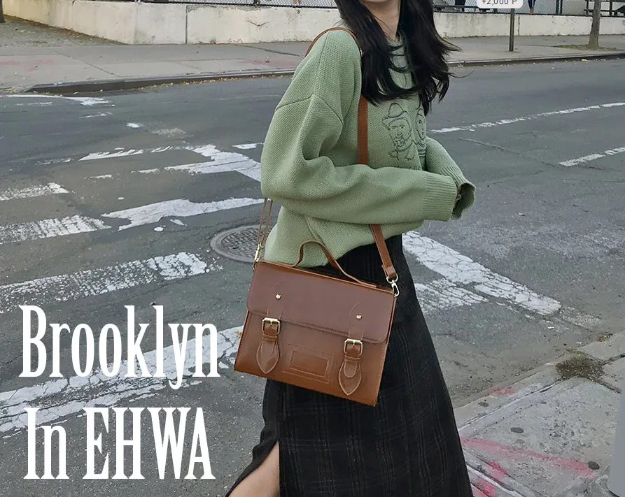 

Retro Style Preppy One-shoulder Bag 2021 Korean New Women's Crossbody Bag PU Leather Satchels Bag