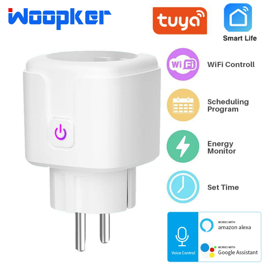 

Умная розетка с поддержкой Wi-Fi и таймером