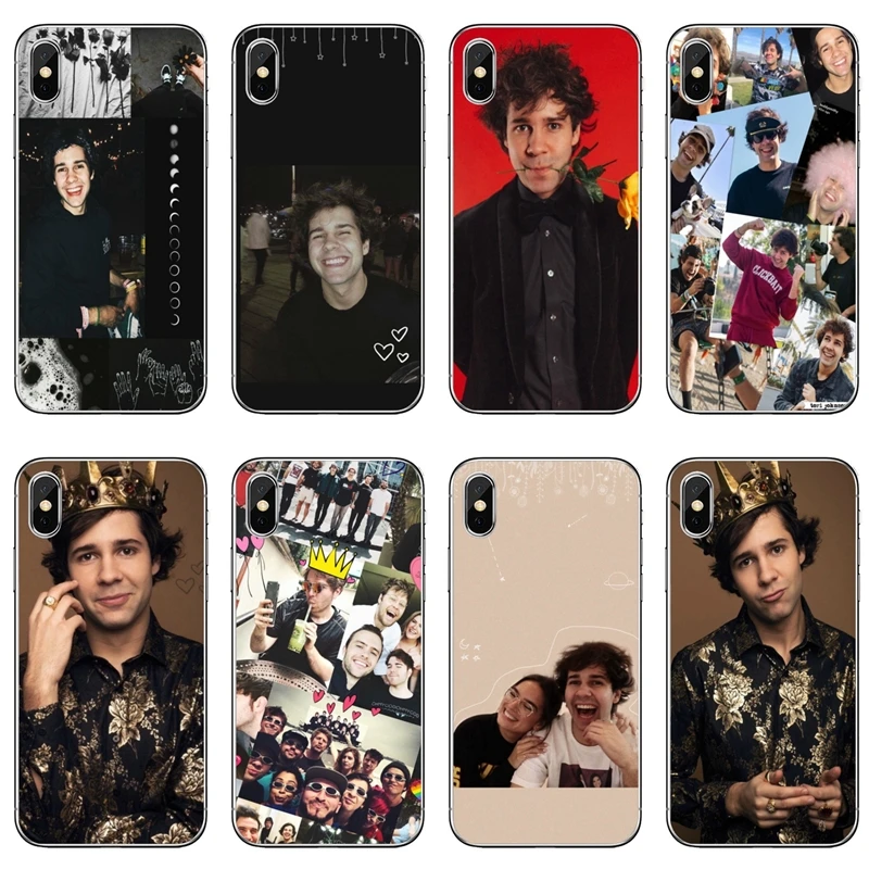 Силиконовый мягкий чехол для Samsung Galaxy S10 Lite S9 S8 S7 S6 edge Plus S5 S4 mini Note 9 8 5 4 David