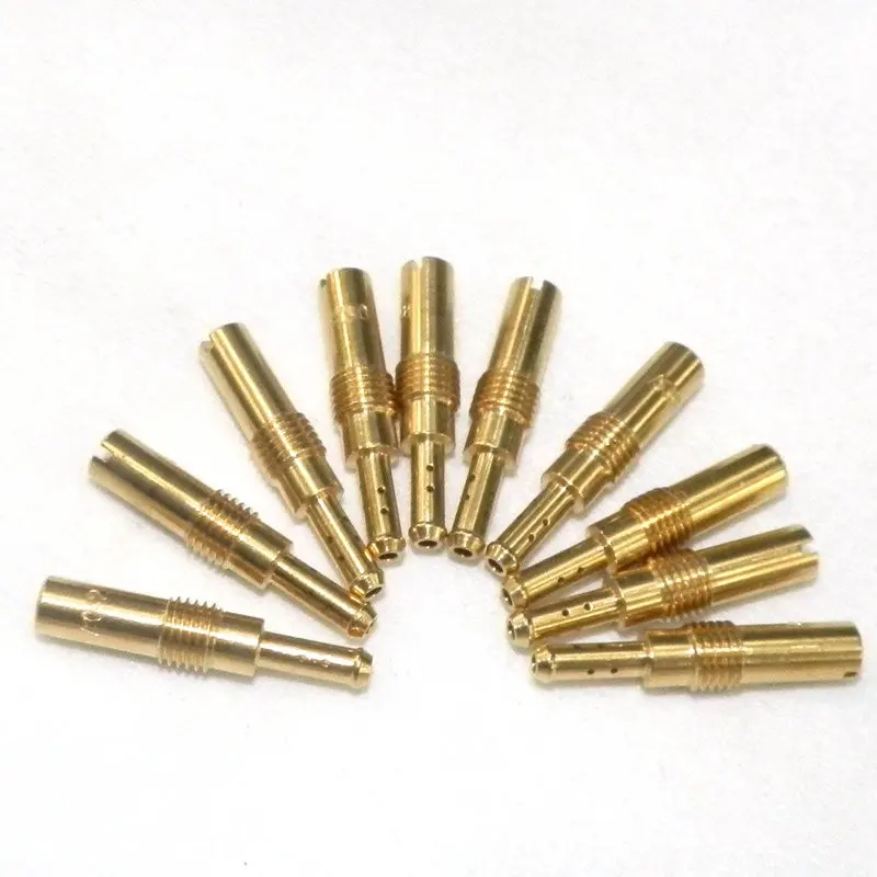 10 шт. Pilot Jet Slow для мотоцикла GY6 карбюратор PWK Keihin PE CVK FCR PWM PJ CBR CR N424 21 OKO Форсунка| |