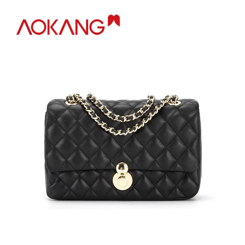 AOKANG женская сумка мессенджер роскошные сумки женские Сумки из искусственной