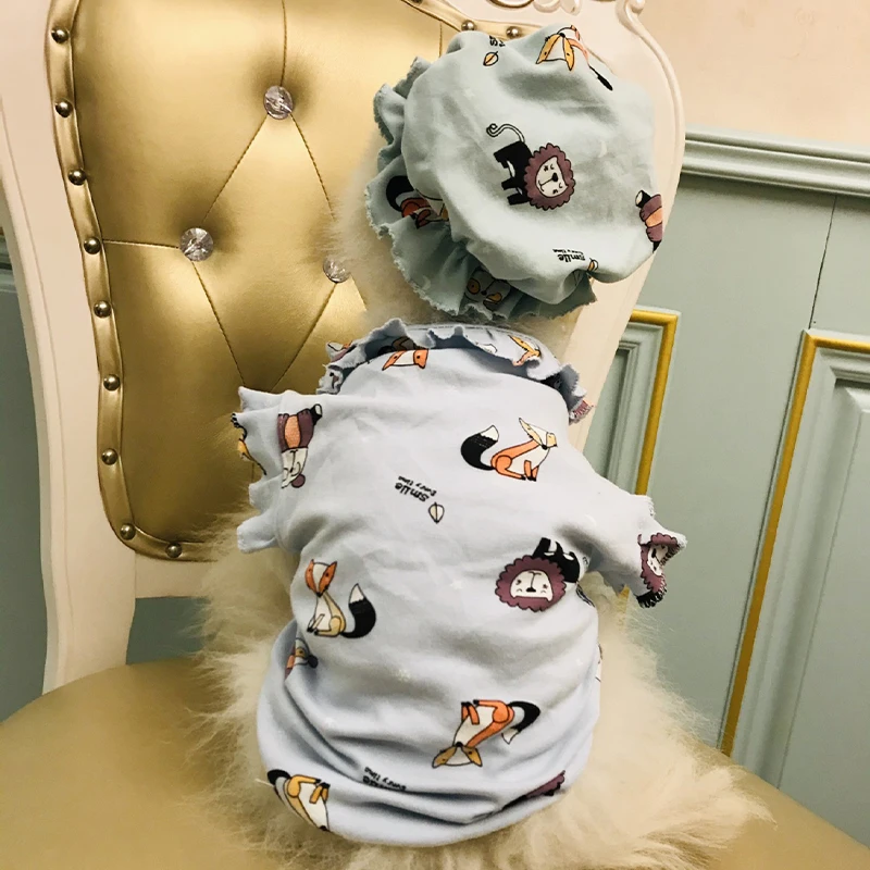 dog clothes pet pajamas chihuahua big Sleepwear for dogs cats comfortable anti-mosquito Summer | Дом и сад