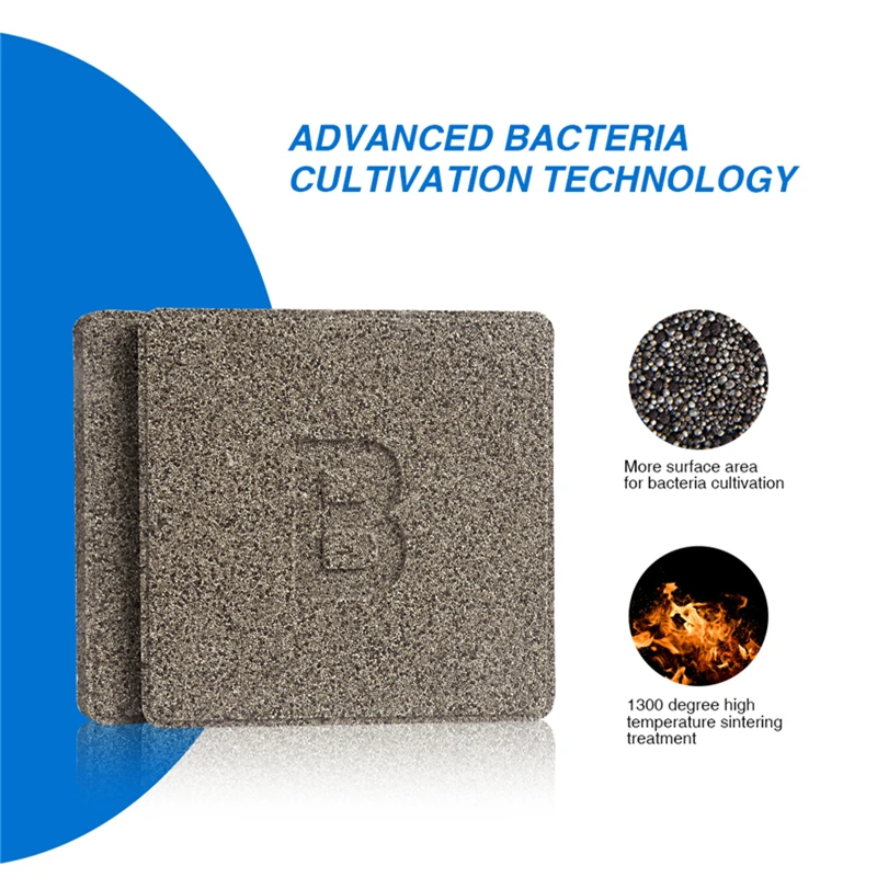 12 шт. керамический биосреда нано-бактерии кирпич энергетический фильтр субстрат