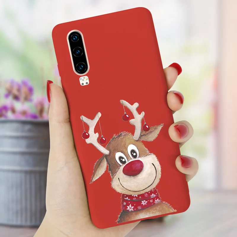 Рождественский чехол для телефона Mate 20 Lite PRO Nova 3i Huawei Y5 2019 Y6 Prime 2018 Мягкий из ТПУ с