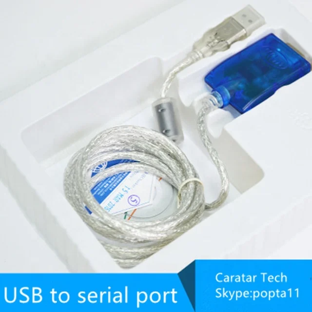 USB RS-232 последовательный адаптер со светодиодными индикаторами 6 футов 2 0 для