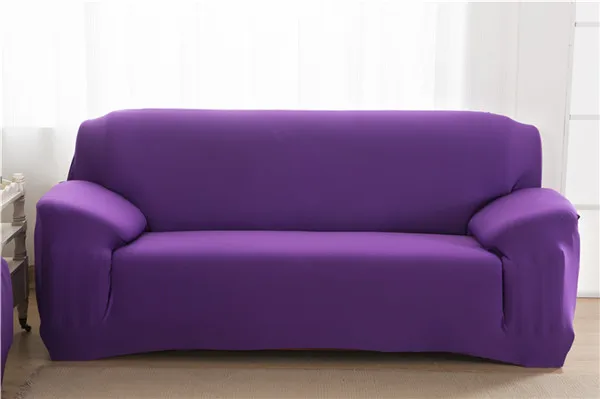 Purple Эластичный чехол для дивана, все включено, эластичный чехол для дивана, чехол для дивана, полотенце, чехол для дивана, для гостиной, copridivano - Цвет: Purple
