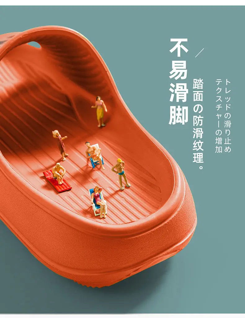 

New Arrival Super Thick Sole House Slippers Men Women Non-Slip Soft Quiet Bathing Flip Flops Quick Dry Slipper 2021 Beach Shoes