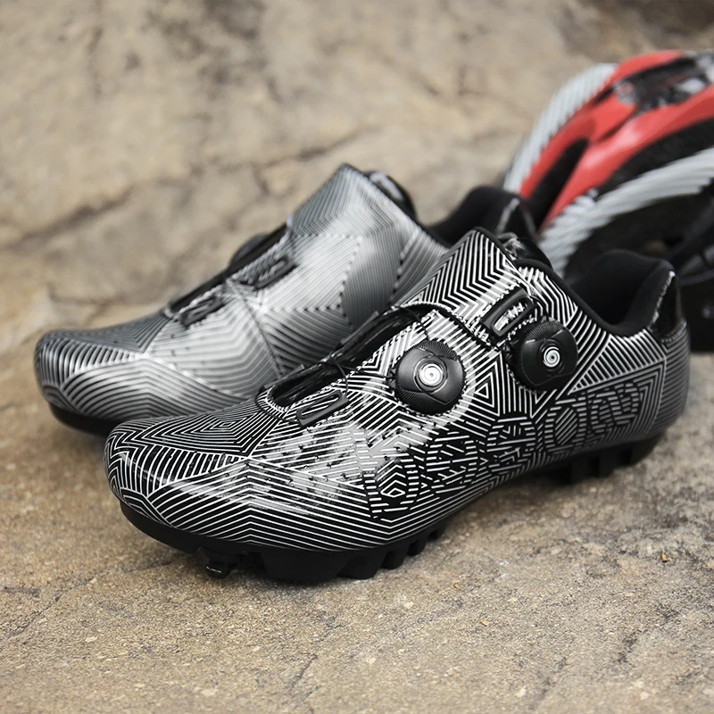 

Speed MTB Route Cycling Shoes Men Sports Road Dirt Bike Sneakers Racing Women Bicycle Winter Flat Mountain spd Footwear Cleat