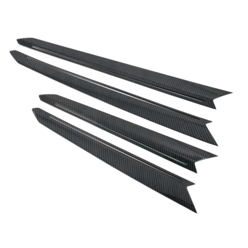

Fit for T-ROC 2019 Car Inner Door Window Below Panel Cover Trim Carbon Fiber Styling Sticker